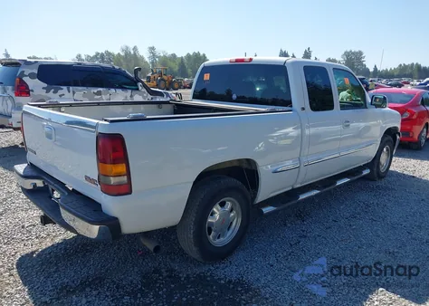 2001 GMC Sierra 1500 Sle z USA, uszkodzony, nr VIN 1GTEK19T61E161203